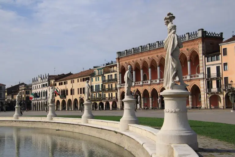 The Prato della Valle square in Padua