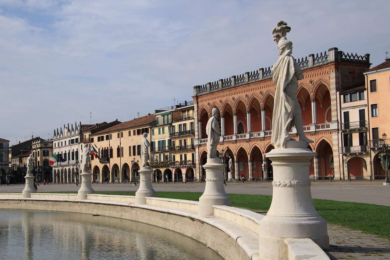 The Prato della Valle square in Padua